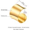 U7 Women Wide Armband Bangle Stainless Steel/Gold Plated Statement Party Jewelry,Upper Arm Cuffs Chunky Bracelet 30-60MM Wide Open Cuff Bracelets