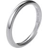 SILVERCUTE 925 Sterling Silver Band Rings Cat Rings for Women,Adjustable 925 Silver/18K Gold Plated Band Ring,Cat/Panda Ring(2.5mm Band Ring-Silver)