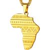 Ethnic Pattern Map-Gold