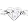 Heart Set of 4-Stainless-Customized