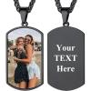 11-dog tags black