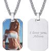 08-octagon dog tags stainless