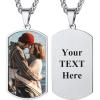11-dog tags stainless