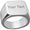 A2-Square-Stainless(Text Engrave)