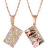 07. CZ Envelope- Rose Gold