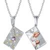 08. Heart CZ Envelope-Silver