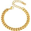 c. Cuban 6mm-Gold