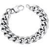c. Cuban 12mm-Silver