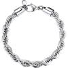 d. Rope Chain 9mm-Silver