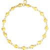 d.heart link-6mm gold