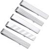 A5.5Pcs Set Stainless Grid Style