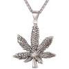 07.Marijuana Leaf Stainless