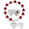 Bracelet Locket Platinum-Photo&Text