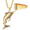 8.Swordfish-18K Gold-Engraved