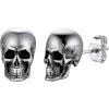 03 Skull Studs-Stainless