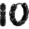 01 Skull Hoop-Black