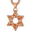 03-Retro David Star-Rose Gold