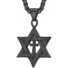 05-Cross Star of David-Black