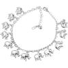 08.platinum elephant charm