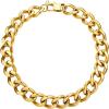 U7 Chunky Cuban Link Chain for Women, Stainless Steel Chain Necklace, Dainty 14K Gold/Silver Thick Trendy Punk Hip Hop Cuban Chain, 12mm/16mm/20mm(20mm-Gold)
