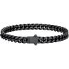 U7 Cuban Link Bracelets for Men Stainless Steel Wrist Bracelet Silver Black Gold Cuban Hand Chain Bracelet for Mens Women, 5/7/9/12mm Width, 7.5/8.3/9 Inch Length Classic Jewelry with Box Packed(8.3 Inches)