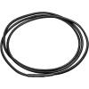 U7 Leather Necklace Cord with Customizable Stainless Steel/Black Clasp, Waterproof Black/Brown Woven Wax Rope Chain for Men Women 1.5/2/3mm, Length 16″-30″(e.2MM Wide-Black cord black clasp)