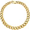 U7 Chunky Cuban Link Chain for Women, Stainless Steel Chain Necklace, Dainty 14K Gold/Silver Thick Trendy Punk Hip Hop Cuban Chain, 12mm/16mm/20mm(16mm-Gold)