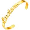 Name Cuff-Gold