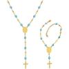 07.Sideways Cross Set-Gold