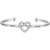 J.CZ Knot Bracelet-Photo-Platinum