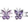 02.February(Amethyst)-Ear Cuff