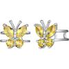 11.November(Yellow Topaz)-Ear Cuff