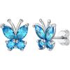 12.December(Blue Topaz)-Stud