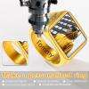 U7 Custom Picture & Text Engraved Ring Stainless Steel 18K Gold Plated Wedding Engagement Heart/Round/Shield/Square Signet Rings Personalized Memory Photo Inside, Gift for Men Women(A3-Square Cross Shield-Gold)