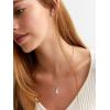 SILVERCUTE Cat Necklaces for Cat Lovers Sterling Silver Womens Jewelry S925 Kitten Pendant Cat Collarbone Necklace(Full cat)