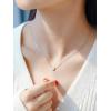 SILVERCUTE Tiny Initial Necklaces 925 Sterling Silver Letter A-Z Letter Pendant for Women Lovers Heart Choker Necklace 16″+2″(A-925 Silver)