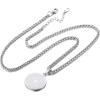 U7 Stainless Steel Cross Necklace for Women Men 18K Gold Plated Crucifix Cross Pendant Necklaces with Leather Rope(A.Cross Medal-Steel)