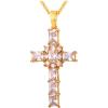 B.Latin Cross-White & Platinum