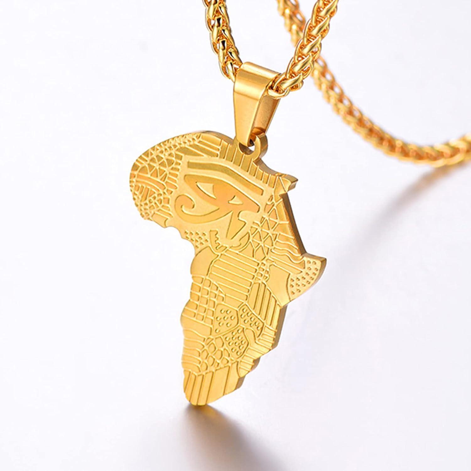 imageU7 Animals Necklace for Women Stainless Steel PigDogElephant Pendant Necklace Lucky JewelryTrendy hip hop