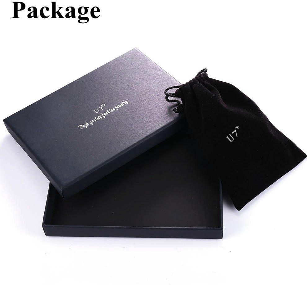 imageU7 Men Necklace Cool Rifle Shape Pendant amp Chain SilverBlack18K Gold Plated Rock Army Style Fanshion Necklace Jewelry Chain for Menigoldm9