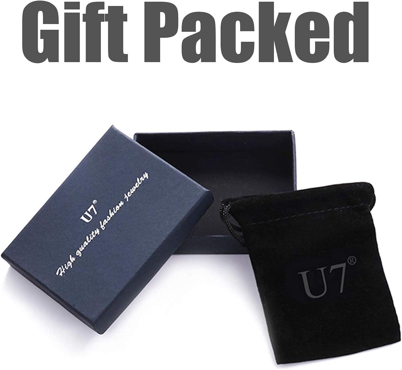 imageU7 Russian Orthodox Cross PendantPraying HandsIchthys Sign for Men Women Stainless Steel 18K Gold Plated Jesus Pendant Christian Religious Necklaces Length 22 Silver Black Gold06 Iced Praying HandsGold
