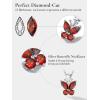 925 Sterling Silver Butterfly Necklace/Antler Deer Necklace,Adjustable Silver Birthstone Necklace for Women,Birthstone Jewelry Gift for Her(07.July(Ruby)-Butterfly)