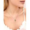 925 Sterling Silver Butterfly Necklace/Antler Deer Necklace,Adjustable Silver Birthstone Necklace for Women,Birthstone Jewelry Gift for Her(08.August(Peridot)-Butterfly)