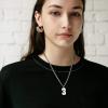 U7 0-99 Number Necklaces Stainless Steel Customizable Number Pendant Gold Plated Athletes Sports Necklace Jersey Number Chains Cuban Link Necklaces for Men Women(3-Gold)