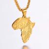 U7 Animals Necklace for Women Stainless Steel Pig/Dog/Elephant Pendant Necklace Lucky Jewelry(Trendy hip hop)