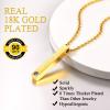 U7 Engravable Bar Necklace, Womens Choker Necklace Stainless Steel Custom Engrave Text Horizontal/Vertical Bar Pendant Necklaces for Men Women(4-Sided Bar-Gold(Text+Birthstone))