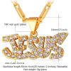 U7 Russian Orthodox Cross Pendant/Praying Hands/Ichthys Sign for Men Women Stainless Steel 18K Gold Plated Jesus Pendant Christian Religious Necklaces, Length 22″ Silver Black Gold(08 Jesus/Gold)