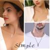 Urn Necklace for Ashes,Customized Stainless Steel or 18K Gold Plated Cremation Jewelry Memorial Keepsake Urn Lockets Pendant for Men Women -Waterproof & Gift Packed(4-Sided Bar-Stainless(Custom Text))