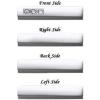 Urn Necklace for Ashes,Customized Stainless Steel or 18K Gold Plated Cremation Jewelry Memorial Keepsake Urn Lockets Pendant for Men Women -Waterproof & Gift Packed(Crystal 4-Sided Bar-Stainless)