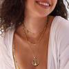 Urn Necklace for Ashes,Customized Stainless Steel or 18K Gold Plated Cremation Jewelry Memorial Keepsake Urn Lockets Pendant for Men Women -Waterproof & Gift Packed(Tree of life-Gold(Text+Birthstone))